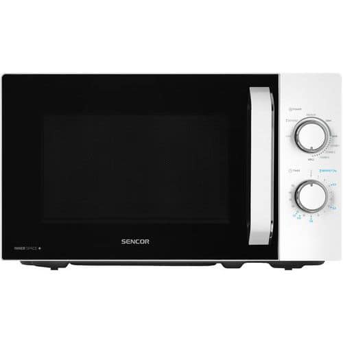 Mikrovlnná trouba s grilem Sencor SMW 4220WH Mikrovlnná trouba s grilem pro rychlý ohřev jídla.<br />Velký vnitřní prostor o objemu 20 l