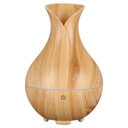 Aroma difuzer Bloom světlé dřevo 200ml SIXTOL Nádherně provoní své okolí<br />Stylový interiérový doplněk<br />Přemění vodu na vodní páru pomocí ultrazvuku