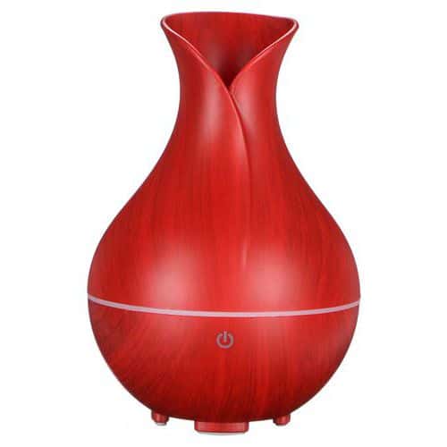 Aroma difuzer Bloom červené dřevo 200ml SIXTOL Nádherně provoní své okolí<br />Stylový interiérový doplněk<br />Přemění vodu na vodní páru pomocí ultrazvuku