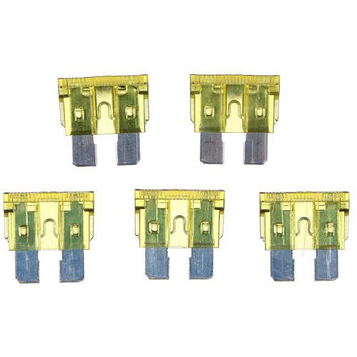Sada nožových automobilových pojistek MECHANIC FUSE SET 20A