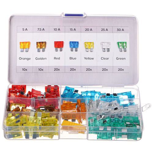 Sada nožových automobilových pojistek MECHANIC FUSE SET 1