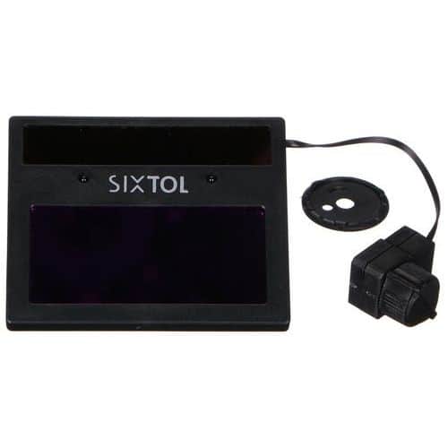 Filtr samostmívací do svářecí kukly WELDING - náhradní díl SIXTOL Velikost filtru: 110 × 90 × 9 mm<br />Velikost průzoru: 92 × 42 mm<br />Světlý stav: DIN 4<br />Tmavý stav: DIN 9 - 13<br />Čas ztmavení: 1/25000 s<br />Prodleva zesvětlení: 0