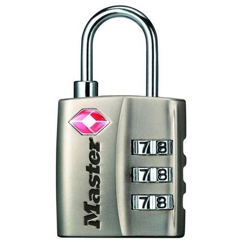 Visací kombinační zámek Master Lock TSA