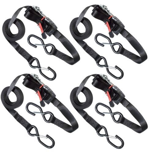 Set upínací popruhy s ráčnou a háčky Master Lock 425cm