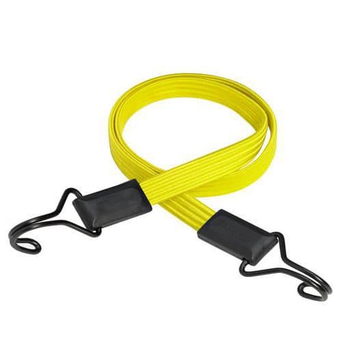 Upínací guma plochá s háčkem Master Lock 100cm Plochá upínací guma zakončená háčky.<br />Délka gumy 1 000 mm