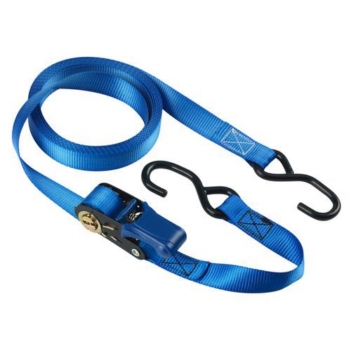 Upínací popruh s ráčnou a háčky Master Lock 500cm Upínací popruh s ráčnou a háčky na konci.<br />Délka popruhu 5 000 mm