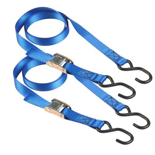 Set upínacích popruhů s pružinovou svorkou Master Lock 200cm