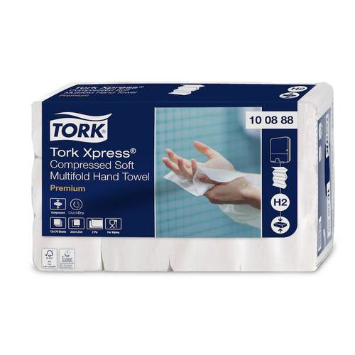 Papírové ručníky Tork Xpress Premium Soft 2vrstvé