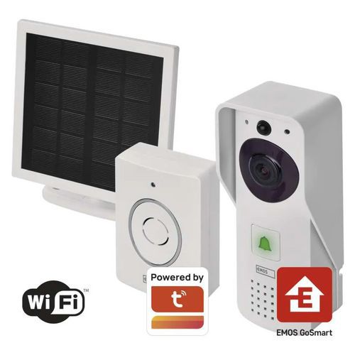 Domovní bezdrátový bateriový videozvonek GoSmart IP-09D