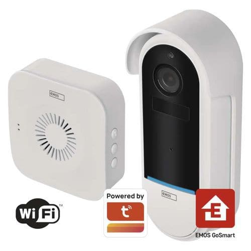 Domovní bezdrátový bateriový videozvonek GoSmart IP-15S