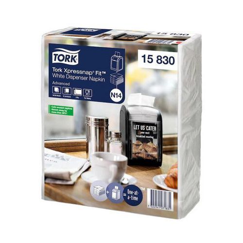 Papírové ubrousky Tork Fit 2vrstvy 21
