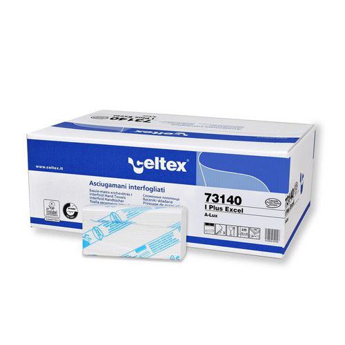 Papírové ručníky skládané Celtex Excel Interfold Plus 3vrstvy