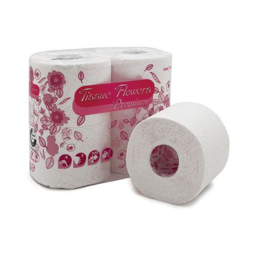 Toaletní papír Celtex Flowers Premium 3vrstvy