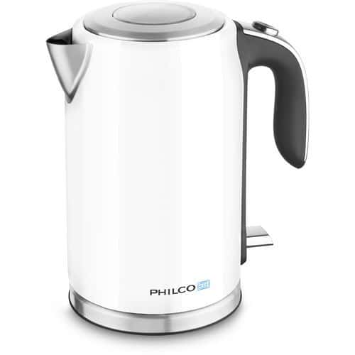 Varná konvice Philco PHWK 1721 Rychlovarná konvice Philco ze zdravotně nezávadného nerezového materiálu s ergonomickou rukojetí.<br />Konvice má světelný indikátor ve vypínači