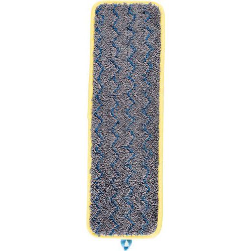 Vytírací mop HYGEN z mikrovlákna 40 cm žlutý Mop z mikrovlákna nejvyšší kvality s klikatými pruhy pro mokré použití.<br />Až o 90 % nižší spotřeba vody než u tradičních mopů na mokré mytí.<br />40cm mycí mopy jsou šedé s barevným lemováním (červeným