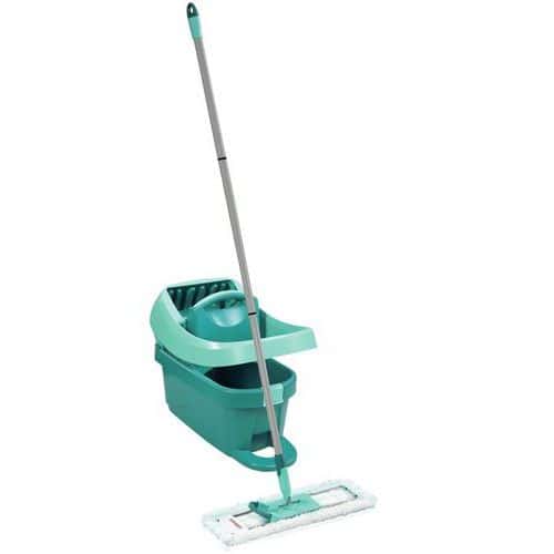 Set mop Profi+vědro Profi s nášlapným ždímáním s kolečkami Polo-profesionální  podlahový  mop
