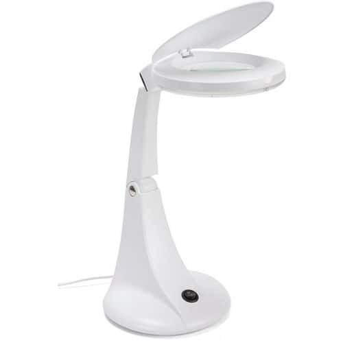 LED lampa Velamp s lupou