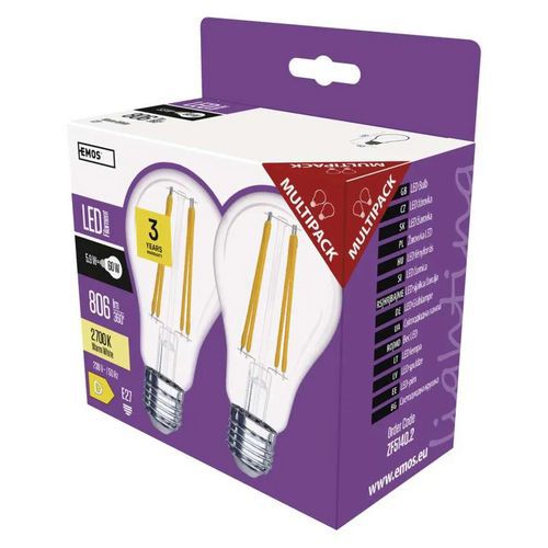 LED žárovka Filament A60