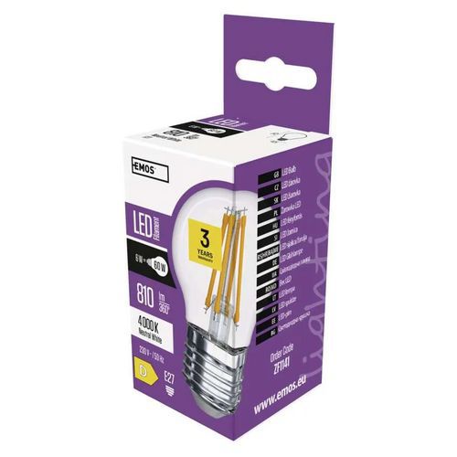 LED žárovka Filament Mini Globe
