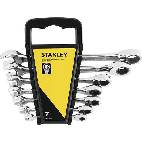 Sada ráčnových očkoplochých klíčů Stanley