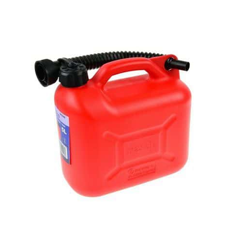 Kanystr plastový 5l GEKO Materiál: plast<br />Délka nálevce: 320mm