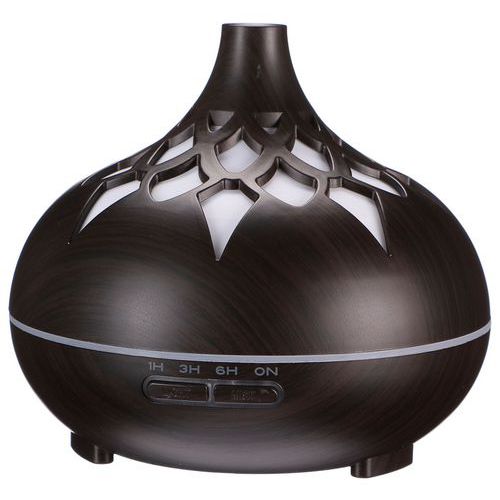 Aroma difuzer Palm tmavé dřevo 500ml SIXTOL Nádherně provoní své okolí<br />Stylový interiérový doplněk<br />Přemění vodu na vodní páru pomocí ultrazvuku