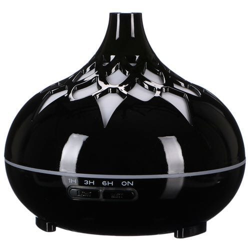 Aroma difuzer Palm černý lesk 500ml SIXTOL Nádherně provoní své okolí<br />Stylový interiérový doplněk<br />Přemění vodu na vodní páru pomocí ultrazvuku