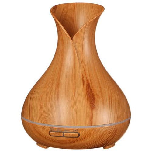 Aroma difuzer Vulcan světlé dřevo 350ml SIXTOL Nádherně provoní své okolí<br />Stylový interiérový doplněk<br />Přemění vodu na vodní páru pomocí ultrazvuku