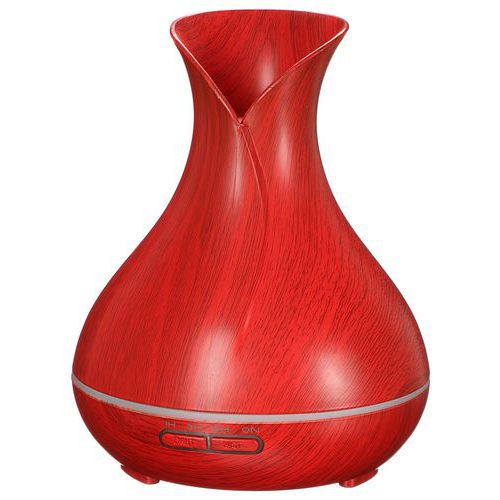 Aroma difuzer Vulcan červené dřevo 350ml SIXTOL Nádherně provoní své okolí<br />Stylový interiérový doplněk<br />Přemění vodu na vodní páru pomocí ultrazvuku