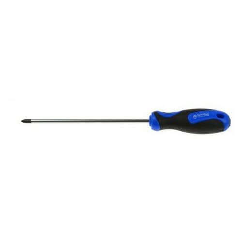 Křížový šroubovák ph 1 x 150mm GEKO Vyrobeno ze silné chrom vanadiové oceli<br />Magnetická špička<br />Rukojeť s praktickým otvorem k zavěšení<br />Rukojeť s měkkým úchopem ze dvou materiálů (plast + guma)
