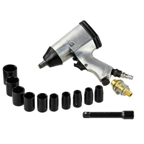 Utahovák pneumatický rázový 1/2" s ořechy