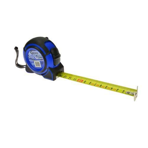 Svinovací metr 5mx19mm GEKO Délka: 5m<br />Šířka: 19mm<br />Hmotnost: 0