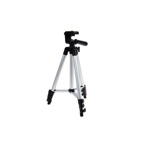 Křížový stojan na laser GEKO Závit: 5mm<br />Nastavitelná výška: 345/525/700/885mm<br />Materiál: plast