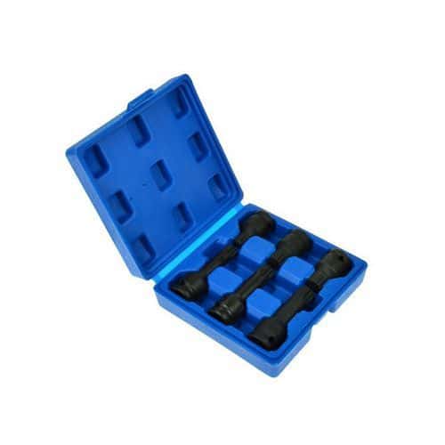 Sada rázových kovaných hlavic TORX 6ks GEKO Počet: 6 ks<br />3 x klíče 43mm: M14