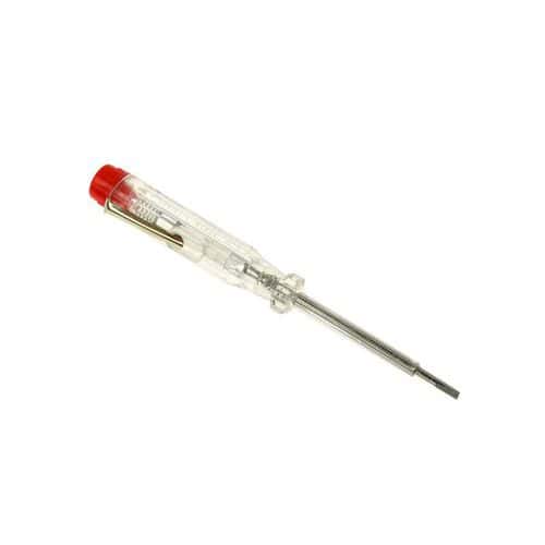 Zkoušečka napětí 3x140mm GEKO 3 mm plochá čepel<br />Celková délka: 140 mm<br />Navíc vybaven ergonomickou sponou na opasek