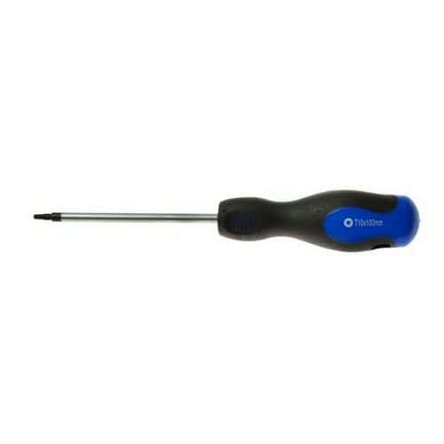 Šroubovák TORX t10 x 100mm GEKO Vyrobeno ze silné chrom vanadiové oceli<br />Magnetická špička<br />Rukojeť s praktickým otvorem k zavěšení<br />Rukojeť s měkkým úchopem ze dvou materiálů (plast + guma)