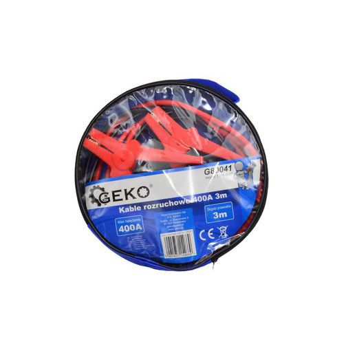 Startovací kabely 400A 3m GEKO Proud: 400A<br />Délka: 3m