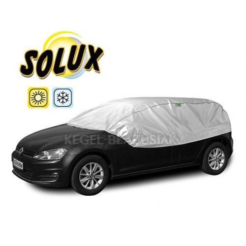 Plachta proti slunci SOLUX S-M SIXTOL Praktický kryt proti slunci zaparkovaného auta.<br />Výška - 70 cm.<br />Šířka - 255 až 275 cm.<br />100% polyester.