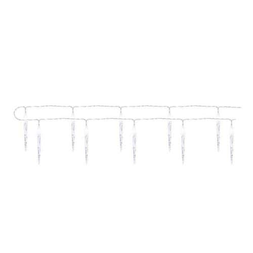 LED vánoční girlanda - 10x rampouch