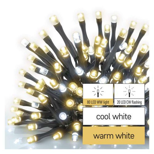 Standard LED spojovací vánoční řetěz blikající