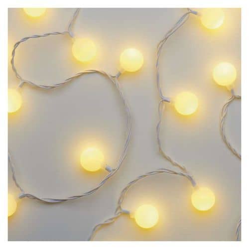 LED světelný cherry řetěz - kuličky 2