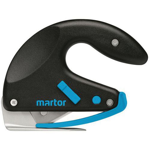 Bezpečnostní nůž Martor Secumax Opticut Bezpečnostní nůž s chráněnou čepelí pro maximální bezpečnost.<br />Vysoce odolný proti oděru.<br />Vhodný pro praváky i leváky.<br />Čepel lze vyměnit bez použití nářadí.<br />Čepel použitelná za 4 stran.