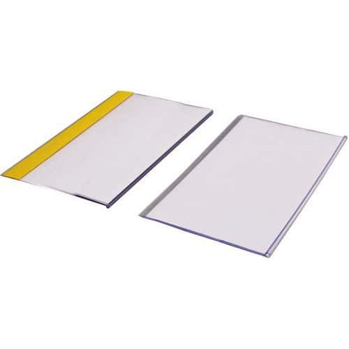Extra velký držák samolepicích štítků 125 mm x 200 mm Extra velký držák samolepicích štítků